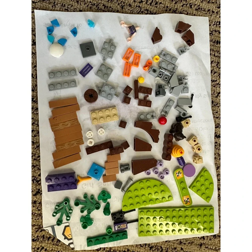 Lego‎ Friends Mia Forest Adventure 41363 Incomple Set Animals and Characters